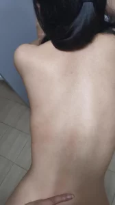 与情人在男厕所玩，刺激